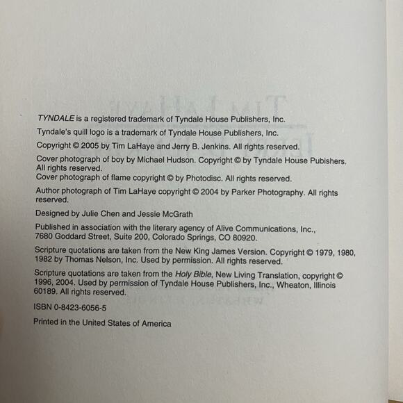 Left Behind Series Hardcover Book 13 The Rising Tim LaHaye and Jerry B Jenkins - Picture 4 of 7